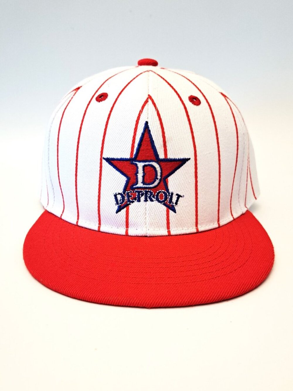 Detroit Negro Leagues Baseball Museum (NLBM) Adjustable Hat Cap White Red NWOT